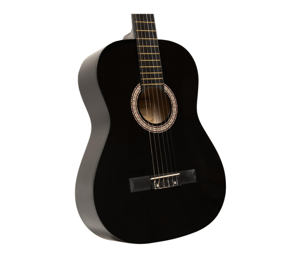 MusicMate Gitara klasyczna zestaw MM-G15 ClassicMidnight Czarny - 1588162 - zdjęcie 8